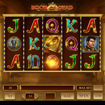 Nomini Casino - Book of Dead Slot Game